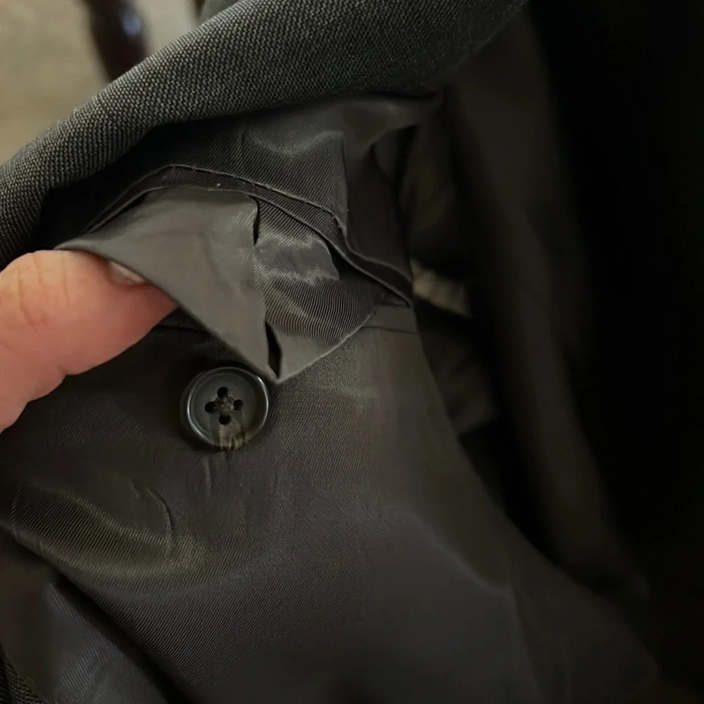 Lauren Ralph Lauren 100% Wool Dark Gray Sports Coat. Jacket. Blazer. 48XL